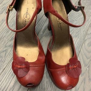 Chinese Laundry red heels women’s size 7 ½